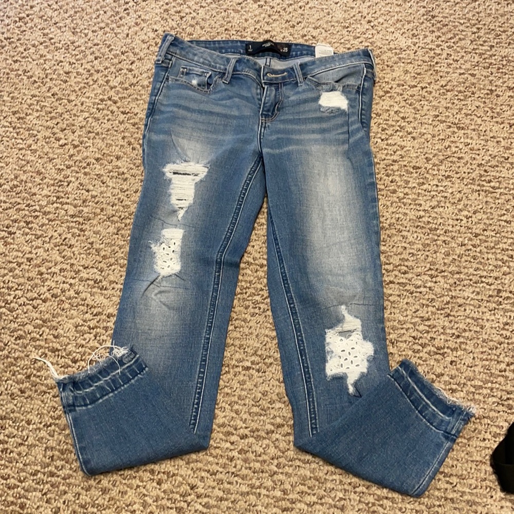 Hollister distress jeans